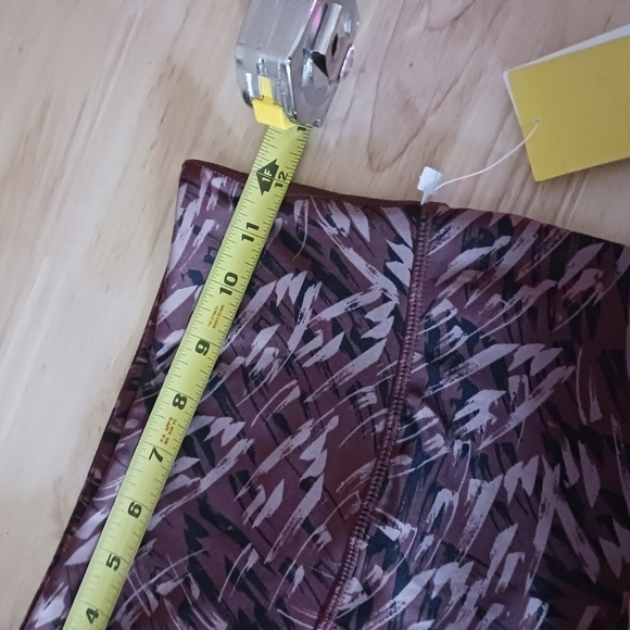 COPY - NWT Zella High Waisted Crop Purple  Brush Stroke Print - Picture 11 of 11